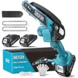 Seesii M6 Lite 6” Cordless 900W Handheld Mini Chainsaw for $19.71