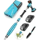 Seesii Adjustable Handle Weed Puller with 2 Batteries for $59.99