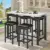 Segmart 5-Piece Counter Height Table Set for $148.56