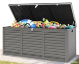 Seizeen 130-Gallon Resin Outdoor Deck Box for $69 with Free Shipping