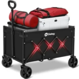 Sekey Foldable Utility Wagon Cart Now $30
