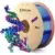 Semdon Tri-Color Gradient Rainbow 1.75mm Silk PLA Filament Spool (2.2lb) for $11.99