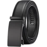 Sendefn Men’s Automatic Ratchet Slide Leather Belt for $4.99