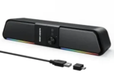 SENZER CS20 2-in-1 Bluetooth Speakers with RGB Light for $9.49