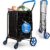SereneLife Shopping Cart with Wheels – Now $53.99