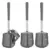 SetSail Toilet Brush and Holder with Self-Closing Lid for $14.39