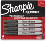 4-Count Sharpie Extreme Fine Point Permanent Markers for $2.09