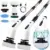 ShuxT Cordless Electric Spin Scrubber with 3-Speed and 8 Brush Heads for $19.99