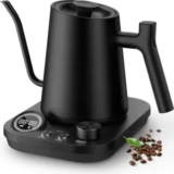 Silonn 0.9L 1200W Gooseneck Electric Kettle with Temperature Control for $40