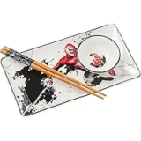 Silver Buffalo Marvel Spidey 3-Piece Ceramic Sushi Set for $19.99