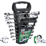 8-Piece SK Flex-Head SAE Combination Ratcheting Wrench Set for $60