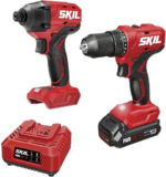SKIL 20V Brushless Drill Driver & Impact Driver Combo Kit w/ 2.0 Ah Battery – $79 ($109 Value) $79.00
