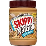 Skippy Natural Creamy Peanut Butter Spread, 26.5 oz Jar – $2.61 at Amazon
