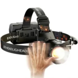 SKYFIRE 3000 Lumens Rechargeable Headlamp with 7500mAh Battery – $12