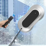 Smart Window Cleaning Robot with 80W Bilateral Ultrasonic Nozzles – Silver-gray, Now $109.86 (50% Off)