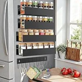 SMRCAD Magnetic Spice Rack with Hooks – $14.99 ($29.99 Original)