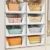 SNSLXH 5 Pack Stackable Closet Storage Baskets for $32.37