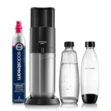 SodaStream E-Duo Sparkling Water Maker with CO2 and Two Bottles for $108