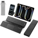 Sodi Z01T Portable Tri-Fold Bluetooth Keyboard with Touchpad – $23.99 (60% Off)