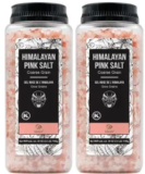 2-Pack Soeos Coarse Grain Himalayan Salt 39oz for $9.86