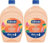Softsoap Antibacterial Refill 50oz Crisp Clean Scent – 2-Pack for $5.99
