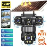 Solar Battery 12MP Home Security Camera – $55.99