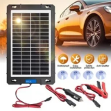 Solar Battery Maintainer 12V Trickle Charger – $39.99