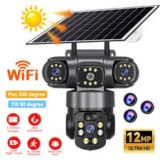 Solar Battery Powered Wireless WiFi Security Camera System – $54.99