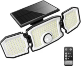 4-Pack Solar Outdoor Lights for $9.99
