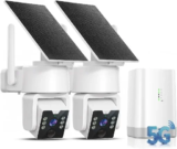 Solar Powered Wireless Outdoor Security Cameras for $89.99