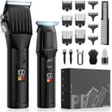 Solati Professional Hair Clippers & Trimmer Kit with LED Display for $17.81