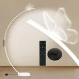 Solunvia 2000 Lumen Arched Floor Lamp with Pedal Controls for $33.99