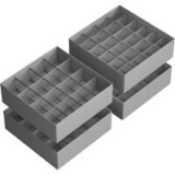 Songmics 4-Pack Drawer Organizers $12.99