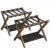 SONGMICS Bamboo Luggage Rack Set of 2 for $33.99