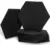 12-Pack Sonic Acoustics 12″ x 14″ Hexagon Sound Absorption Panels (Black) – $19