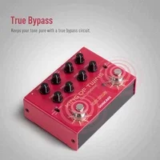 Sonicake Dual Channel Overdrive Pedal – 3 Modes (OD/Boost/Distortion) – $43.99 ($54.99 Original)