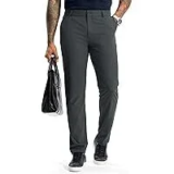 Soothfeel Men’s Quick Dry Lightweight Stretch Golf Pants with Pockets for $17.54