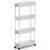 SPACEKEEPER 4-Tier Slim Rolling Storage Bathroom Organizer Cart for $9.73