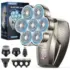 Windigaga 8″ Room to Room Through Wall Air Transfer Fan with Remote for $44.99