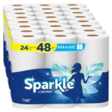 24-Pack Sparkle Double Pick-A-Size Paper Towels for $25