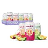 20-Pack of 12-Oz Spindrift Sparkling Water – Lemonade Variety for $10.83