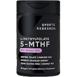 Sports Research Methyl Folate + B12 Softgels for $10.32