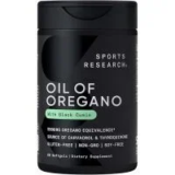 Sports Research Oil of Oregano 9500mg with Black Seed Oil & Coconut MCT Oil for $8.26