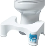 Squatty Potty The Original Bathroom Toilet Stool (7″ Height, White) – $15