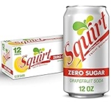 12-Pack Squirt Zero Sugar Grapefruit Soda, 12 fl oz Cans – $5.00 at Amazon