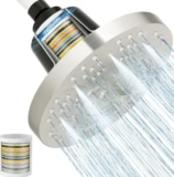 SR SUN RISE 7″ 20-Stage High Pressure Shower Head with Filter – $23