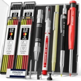 STAGEEK 14-Pack Carpenter Pencils w/ Case – $9.59