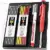 STAGEEK Carpenter Pencils Set with Sharpener & 13 Refills – $5.84