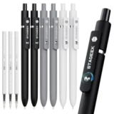 STAGEEK GX3 6-Pack Black Fine Point Gel Pens + 3 Refills $8.44 at Amazon