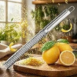 Stainless Steel 3-in-1 Zester with Dual Blades for $1.92